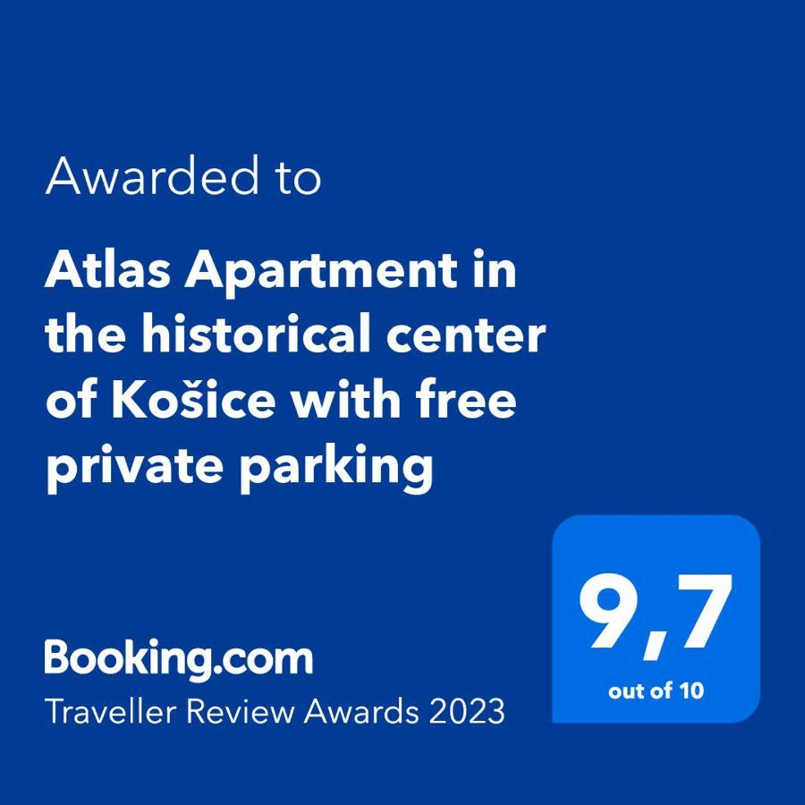 Atlas Apartment In The Historical Center Of Kosice With Free Private Parking Exterior photo